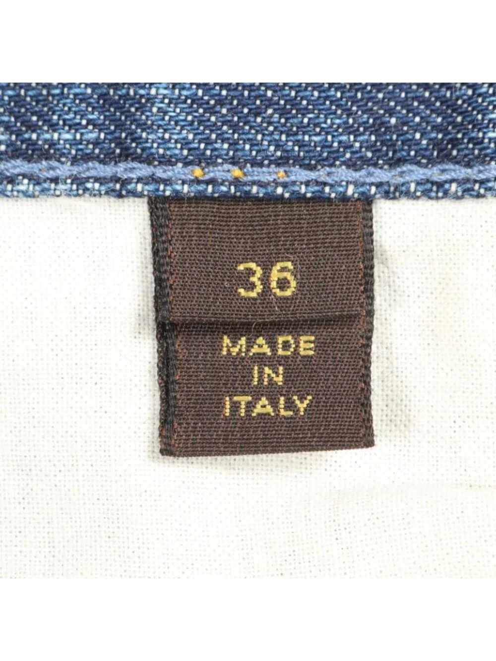 Louis Vuitton Denim Pants Monogram Cotton Jeans